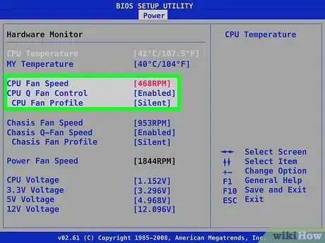 Image titled Change Fan Settings if Bios' Power Options Are Hidden Step 2