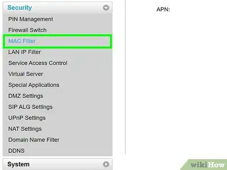 Image titled Enable MAC Address Filtering Step 3