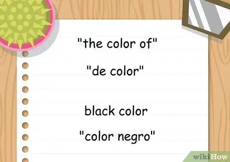 Image titled Say the Colors in Spanish Step 17