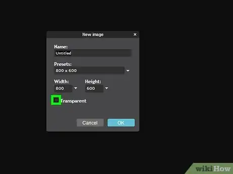 Image titled Create Transparent Backgrounds Using Pixlr Step 5