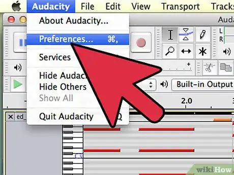 Image titled Make an MP3 or WAV out of a MIDI Using Audacity Step 2