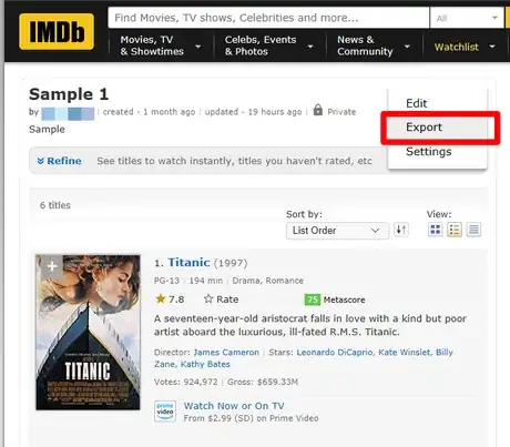 Image titled Manage Your Custom Lists on IMDb Step 6.png