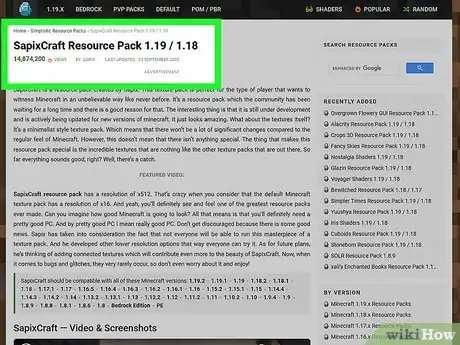 Image titled Install Minecraft Resource Packs Step 18