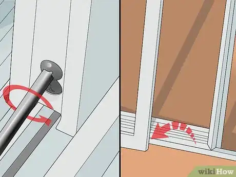 Image titled Adjust Sliding Glass Door Rollers Step 4