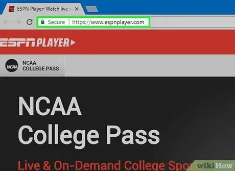 Image titled Get Espn3 Step 3