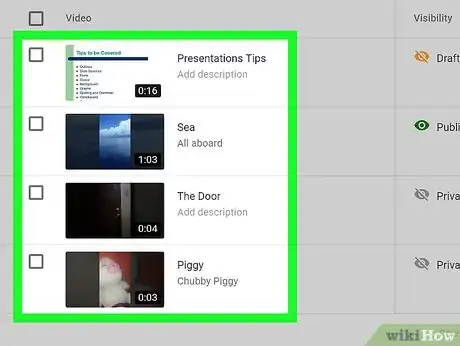 Image titled Check and Manage Your Uploaded Videos on YouTube Step 6