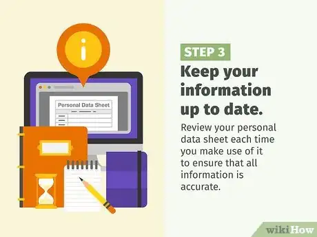Image titled Make a Personal Data Sheet Step 14