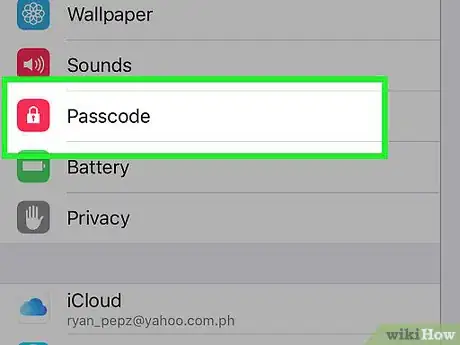 Image titled Set a Passcode on the iPad Step 27