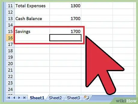 Image titled Create a Budget Spreadsheet Step 15