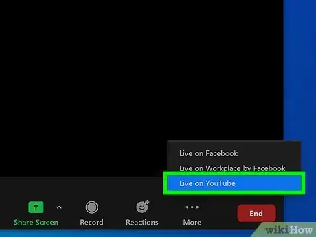 Image titled Live Stream Zoom Step 9