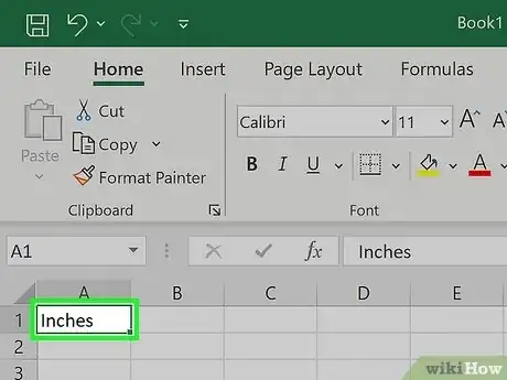 Image titled Convert Measurements Easily in Microsoft Excel Step 1