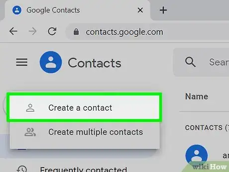 Image titled Add Contacts in Gmail Step 3