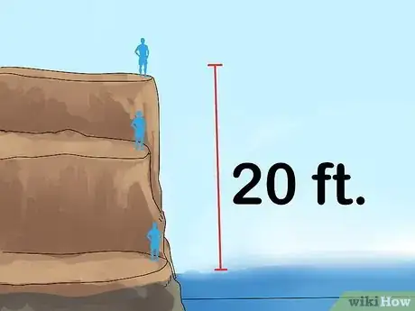 Image titled Dive Off a Cliff Step 2