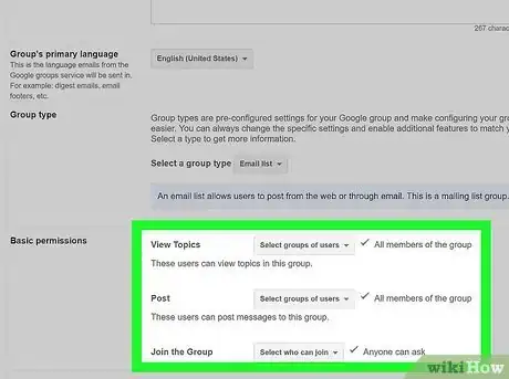 Image titled Create a Google Group Step 9