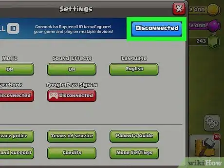 Image titled Create Two Accounts in Clash of Clans on One Android Device Step 11