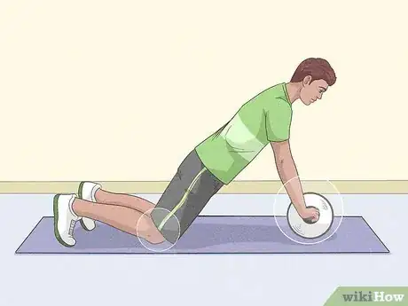 Image titled Use an Ab Roller Step 1