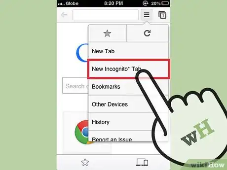 Image titled Activate Incognito Mode on Google Chrome Step 9