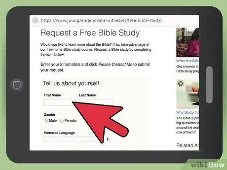 Image titled Order a Free Watchtower Bible Step 1