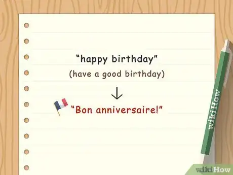 Image titled Say Happy Birthday in French Step 2