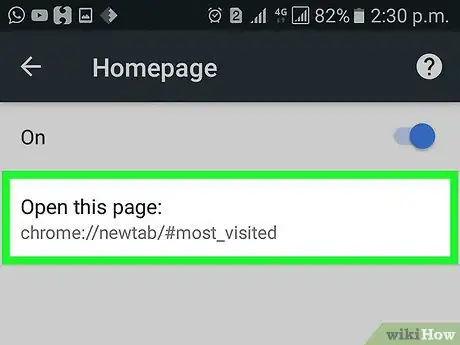 Image titled Change Your Homepage on Chrome Step 13