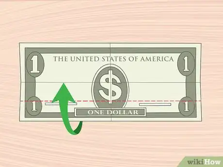 Image titled Fold Money for a Money Tree Step 2