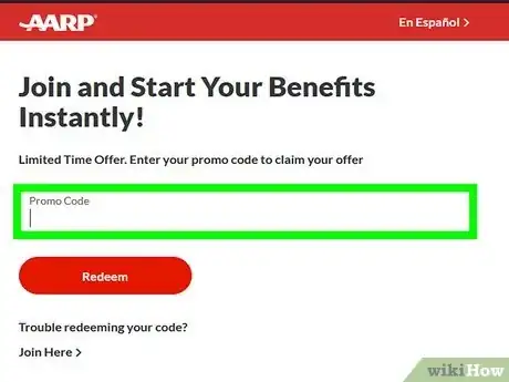 Image titled Get a Free Gift with an AARP Membership Step 2