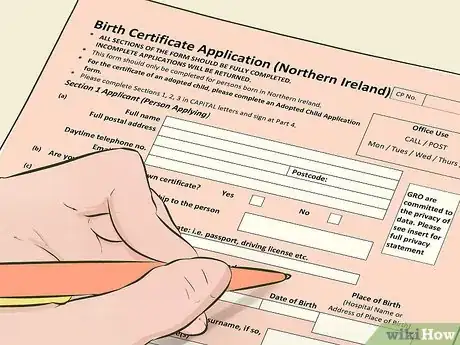 Image titled Get a Copy of a Birth Certificate in the UK Step 14