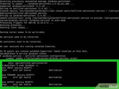 Image titled Open Ports in Linux Server Firewall Step 3