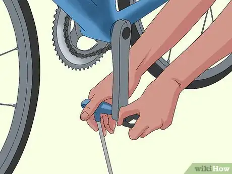 Image titled Take the Pedals Off a Bike Step 2