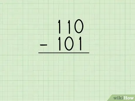 Image titled Subtract Binary Numbers Step 3