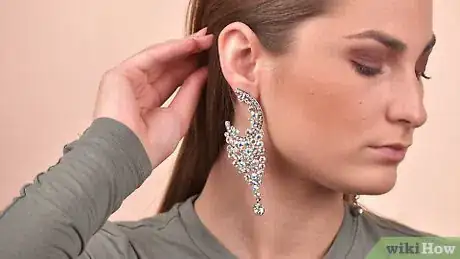 Image titled Wear Heavy Earrings Step 6