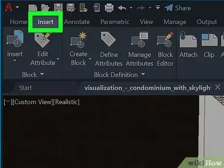 Image titled Insert a Map in AutoCAD Step 2