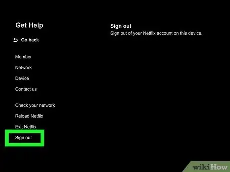 Image titled Log Out of Netflix on TV Step 4