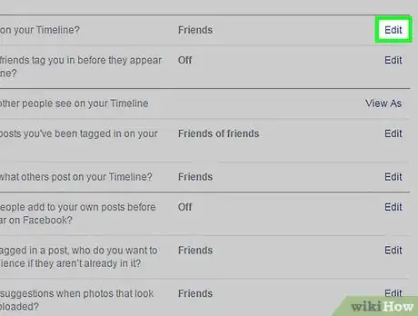 Image titled Prevent Friends from Posting on Your Facebook Wall Step 20