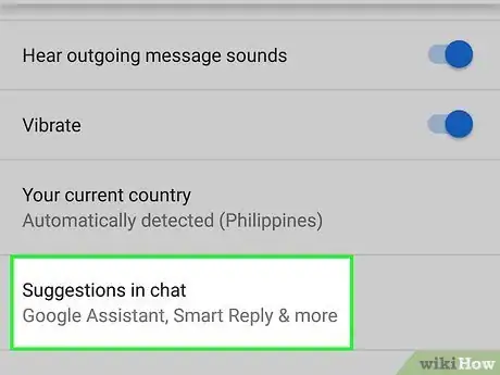 Image titled Enable or Disable Smart Replies on Android Messages Step 4