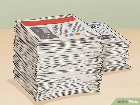 Image titled Make Newspaper Logs Step 1