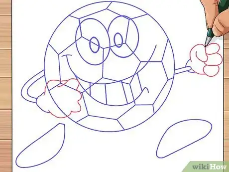 Image titled Draw a Soccer Ball Step 21