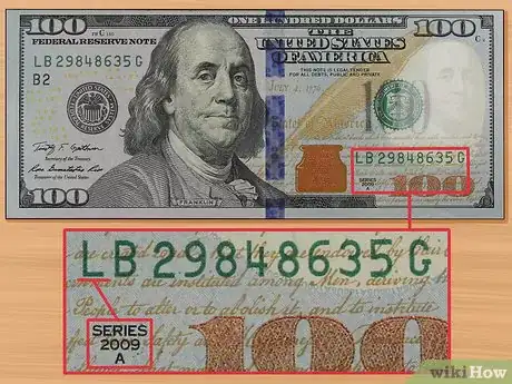 Image titled Check if a 100 Dollar Bill Is Real Step 10