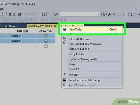 Image titled Create a Duplicate Table in SQL Step 7