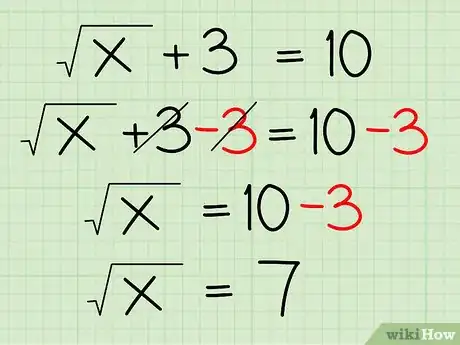 Image titled Solve Radical Equations Step 1