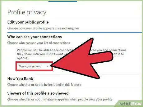 Image titled Hide Connections on Linkedin Step 6