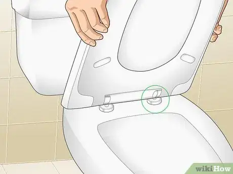 Image titled Adjust Soft Close Toilet Seat Hinges Step 1