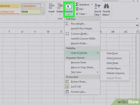 Image titled Hide Sheet Bar in Excel Step 5