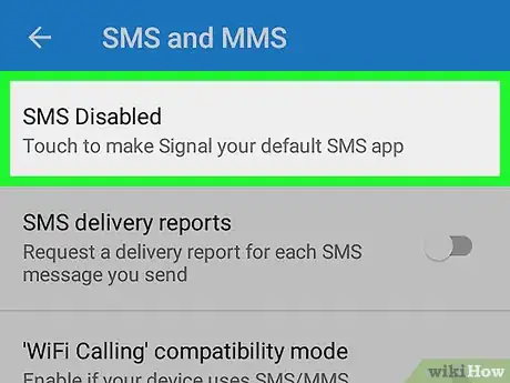 Image titled Make Signal Your Default Text Messaging App Step 5