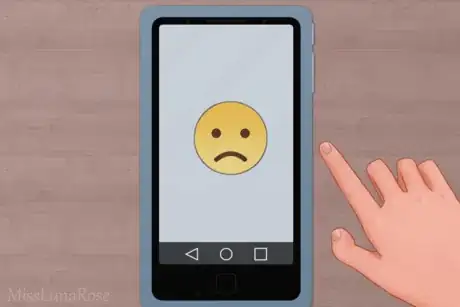 Image titled Hand and Phone with Sad Face.png