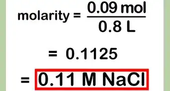 Calculate Molarity