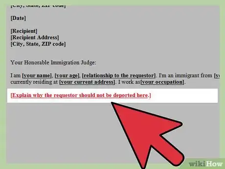 Image titled Write a Letter Requesting Non Deportation of a Person Step 8