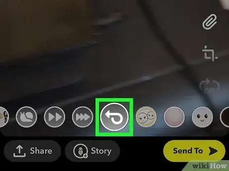 Image titled Reverse a Video on Snapchat Step 11