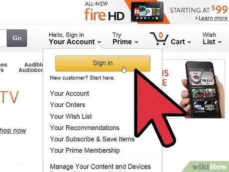 Image titled Create an Amazon Wishlist Step 2