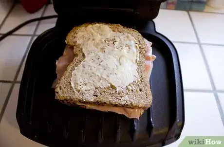 Image titled Make a Ham Panini on a George Foreman Grill Step 7